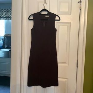Khaki/army green sleeveless dress.